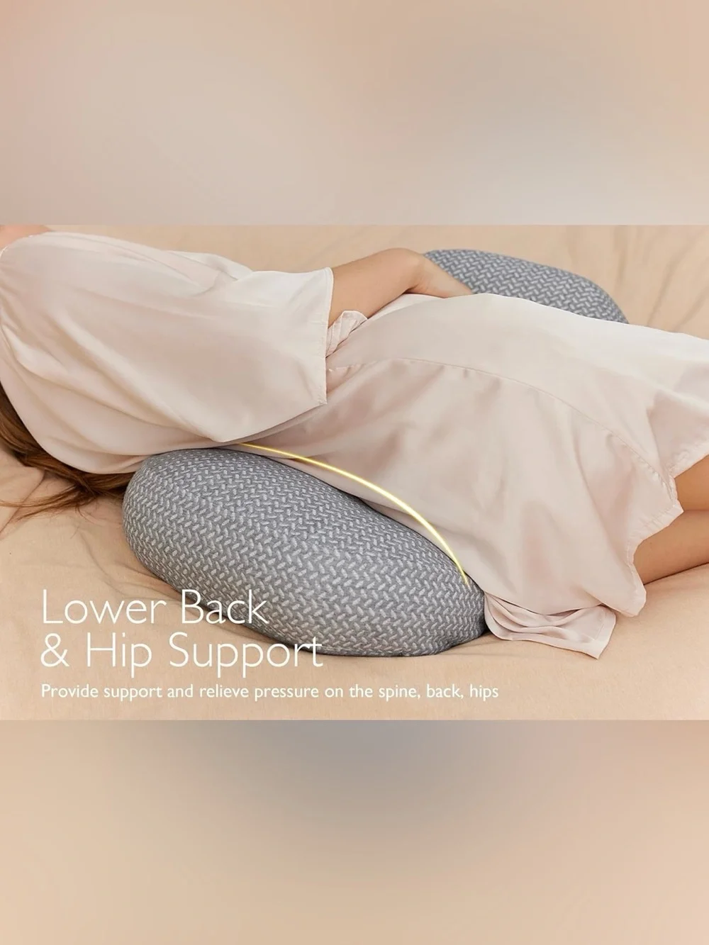 Momcozy Pregnancy Support Pillow